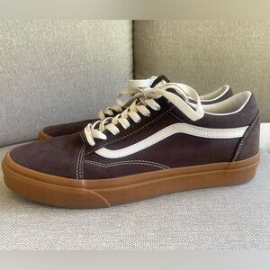 Mens brown Vans size 10.5